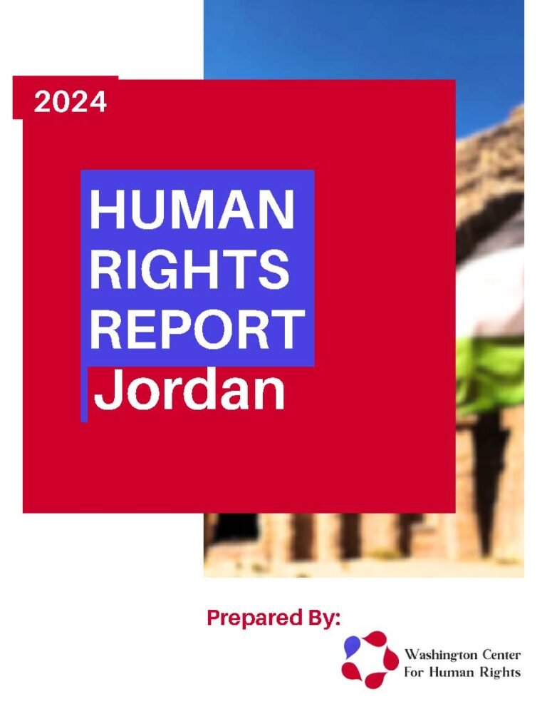 Human Rights Reprt Jordan - Washington Center For Human Rights